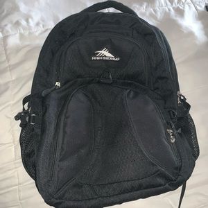 High Sierra Black Backpack
